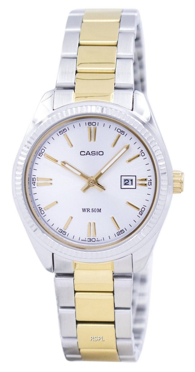 Casio Enticer Analog Quartz LTP-1302SG-7AVDF LTP-1302SG-7AV kvinders ur
