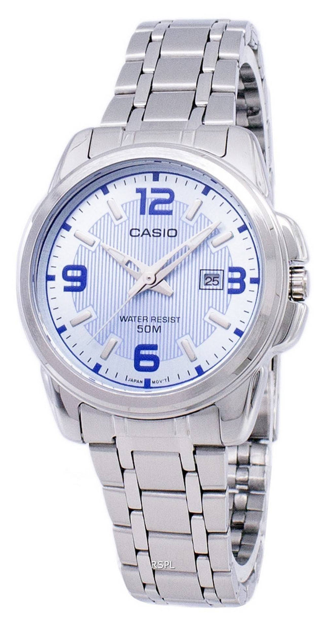 Casio Enticer Analog Quartz LTP-1314D-2AVDF LTP-1314D-2AV kvinders ur