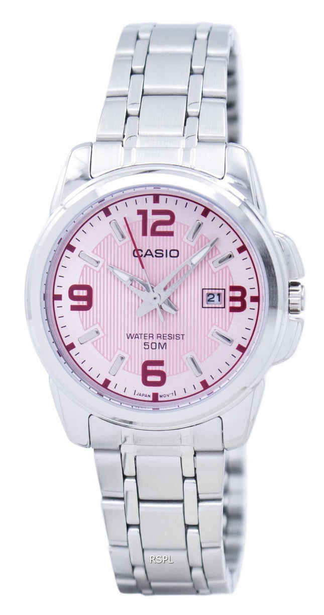 Casio Enticer Analog Quartz LTP-1314D-5AVDF LTP-1314D-5AV kvinders ur