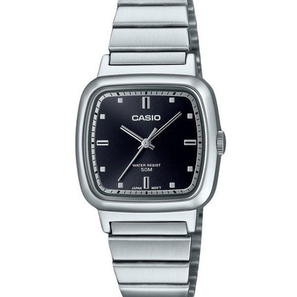 Casio Standard Analog Rustfrit Stål Sort Urskive Quartz LTP-B140D-1A herreur