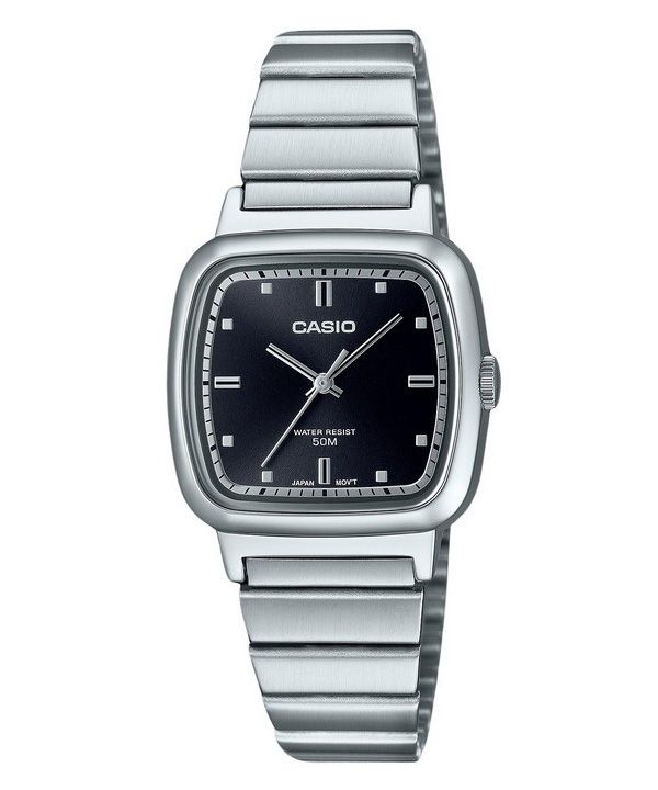 Casio Standard Analog Rustfrit Stål Sort Urskive Quartz LTP-B140D-1A herreur