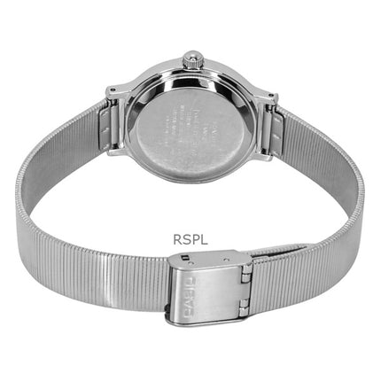 Casio Standard Analog Rustfrit Stål Blå Urskive Kvarts LTP-B170D-2BV Dameur