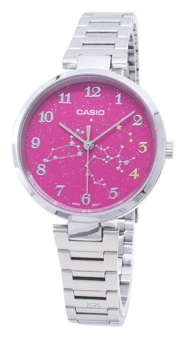 Casio Quartz LTP-E01D-4A LTPE01D-4A Analog Kvinders Ur