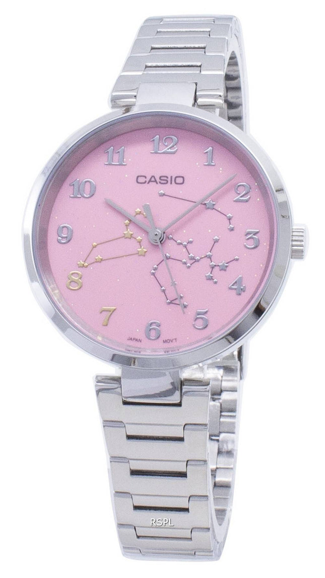 Casio Quartz LTP-E02D-4A LTPE02D-4A Analog Kvinders Ur