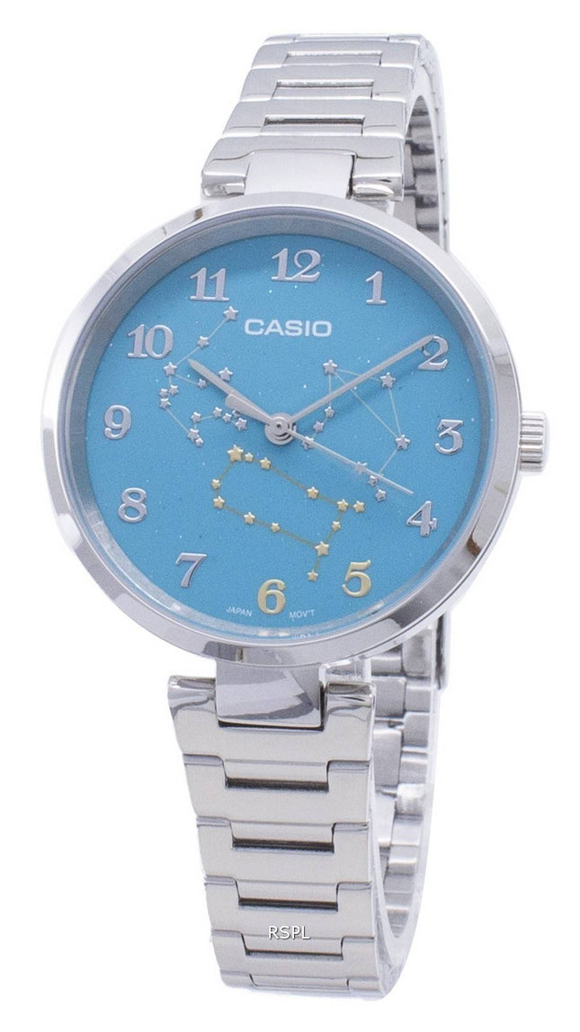 Casio Quartz LTP-E07D-3A LTPE07D-3A Analog Kvinders Ur