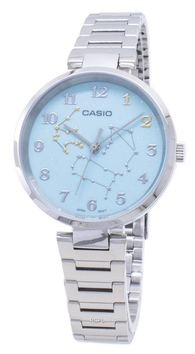 Casio Quartz LTP-E08D-3A LTPE08D-3A Analog Kvinders Ur