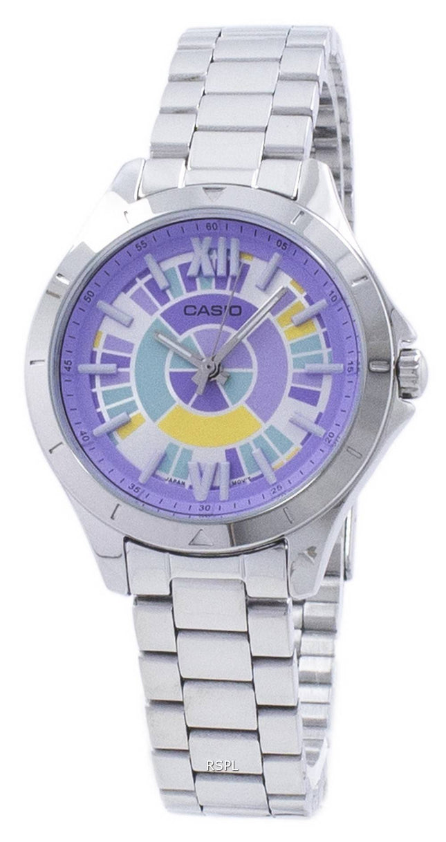 Casio Analog Quartz LTP-E129D-6A LTPE129D-6A kvinders ur