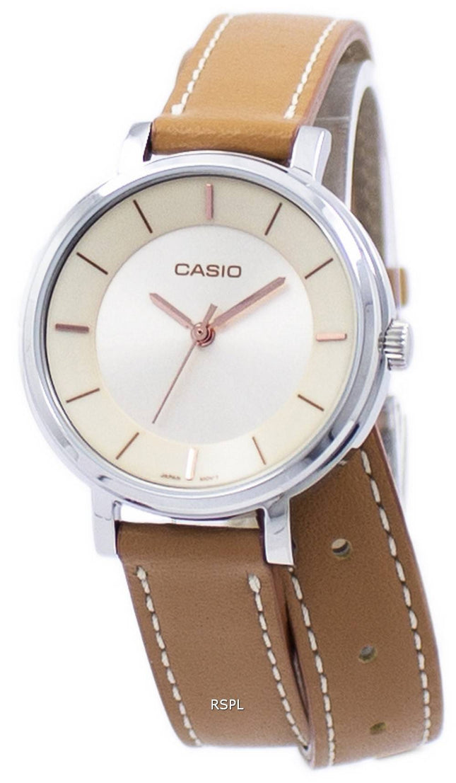 Casio Analog Quartz Double Loop LTP-E143DBL-5A LTPE143DBL-5A kvinders ur