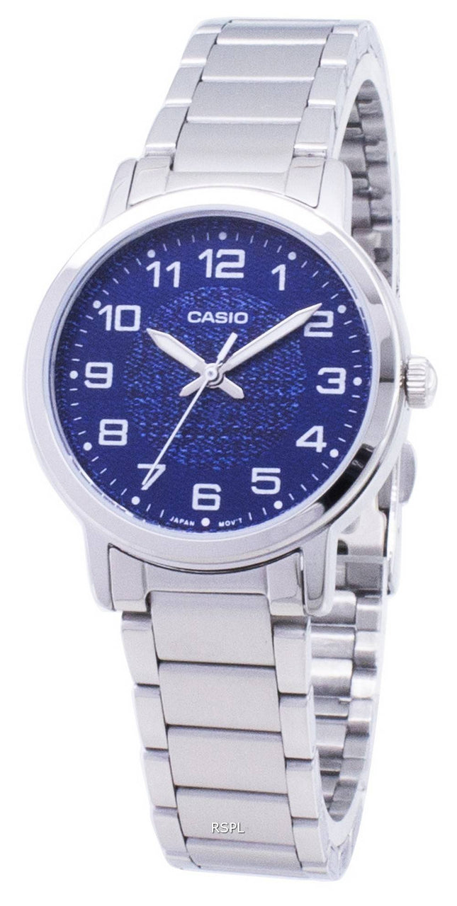 Casio kvarts LTP-E159D-2B LTPE159D-2B Analog kvinders ur