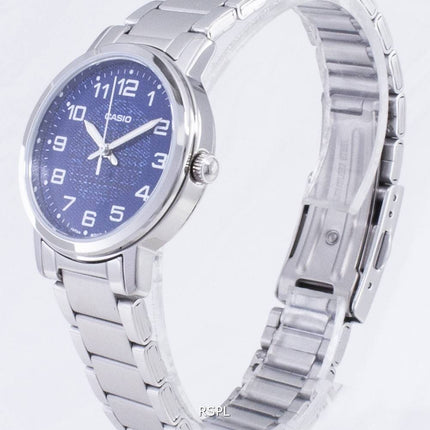 Casio kvarts LTP-E159D-2B LTPE159D-2B Analog kvinders ur