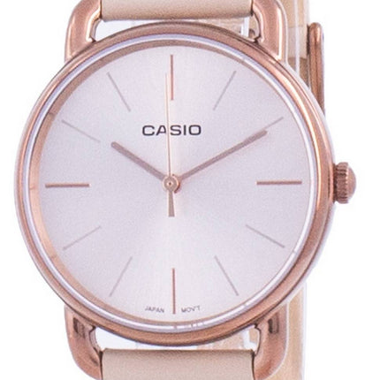 Casio Rose Gold Tone Dial Quartz LTP-E412RL-5A LTPE412RL-5 Dameur