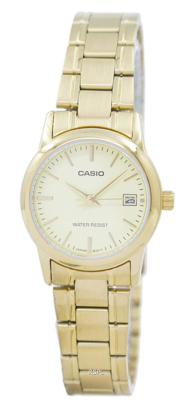 Casio Analog Quartz LTP-V002G-9AUDF LTPV002G-9AUDF kvinders Watch