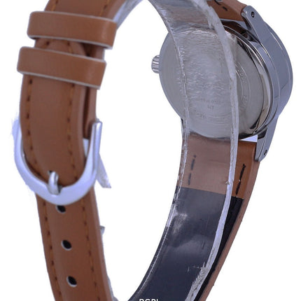 Casio SÃ¸lv urskive Rustfrit stÃ¥l Analog kvarts LTP-V002L-7B3 LTPV002L-7 Dameur