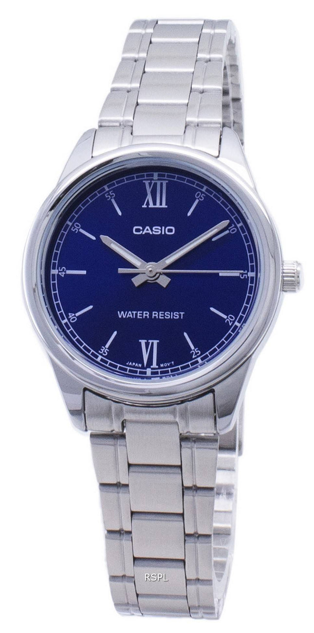 Casio Timepieces LTP-V005D-2B2 LTPV005D-2B2 Quartz analog dame ur