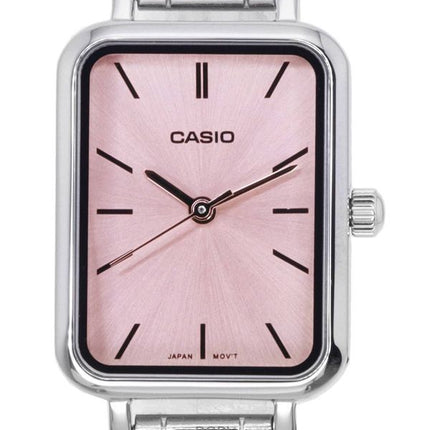 Casio Analog Pink Dial Quartz LTP-V009D-4E LTPV009D-4E Dameur
