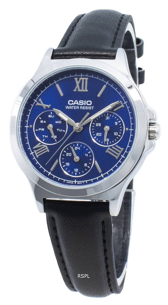 Casio Enticer LTP-V300L-2A2 LTPV300L-2A2 Quartz Women Watch