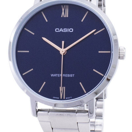Casio kvarts LTP-VT01D-2B LTPVT01D-2B Analog kvinders ur