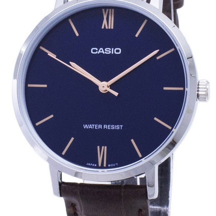 Casio kvarts LTP-VT01L-2B LTPVT01L-2B Analog kvinders ur