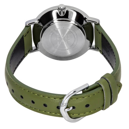 Casio Standard Analog Læderrem Beige Urskive Quartz LTP-VT03L-3B Dameur