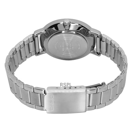 Casio standard analog rustfrit stål blå skive kvarts LTP-VT04D-2A dameur