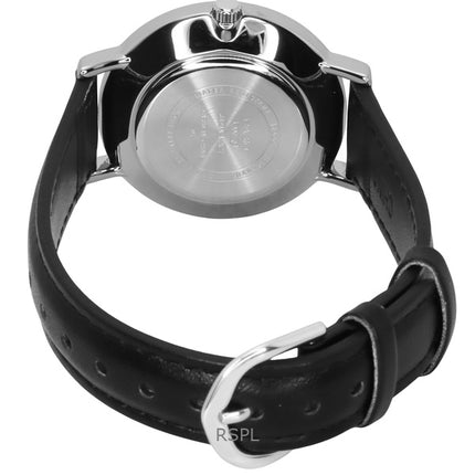 Casio Standard Analog Læderrem Hvid Urskive Quartz LTP-VT04L-7A2 Dameur