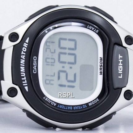 Casio Illuminator dobbelt tid Alarm Digital LW-203-1AV LW203-1AV kvinders ur
