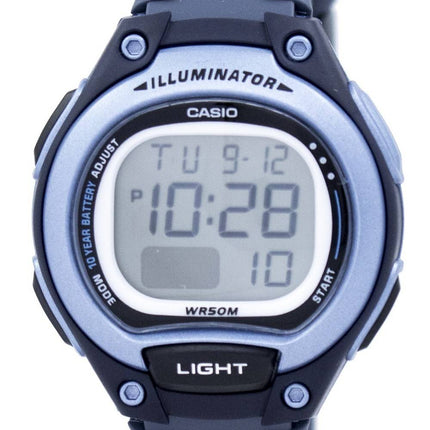 Casio Illuminator dobbelt tid Alarm Digital LW-203-2AV LW203-2AV kvinders Watch