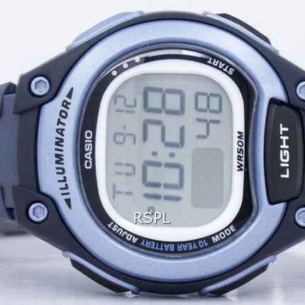 Casio Illuminator dobbelt tid Alarm Digital LW-203-2AV LW203-2AV kvinders Watch