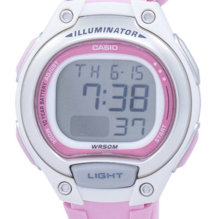 Casio Illuminator dobbelt tid Alarm Digital LW-203-4AV LW203-4AV kvinders Watch