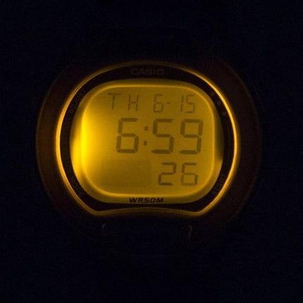 Casio Illuminator dobbelt tid Alarm Digital LW-203-8AV LW203-8AV kvinders Watch