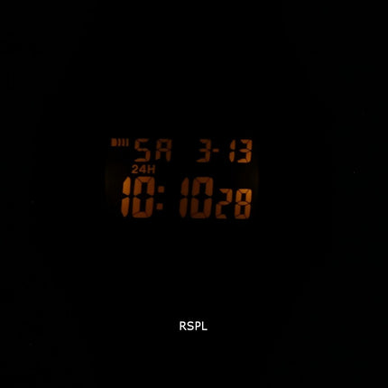 Casio Youth Resin Digital LW-204-1B LW204-1 Dameur