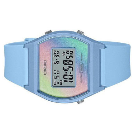 Casio Digital Blue Resin Rem Multicolor Urskive Quartz LW-205H-2 Dameur