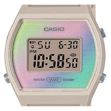 Casio Digital Resin Rem Multicolor Urskive Quartz LW-205H-4 Dameur