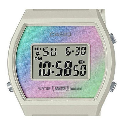 Casio Digital Resin Rem Multicolor Urskive Quartz LW-205H-8 Dameur