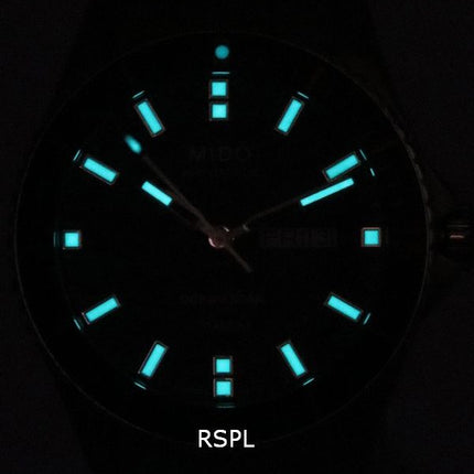 Mido Ocean Star 200 antracitskive automatisk dykkers M026.430.44.061.00 M0264304406100 200M herreur