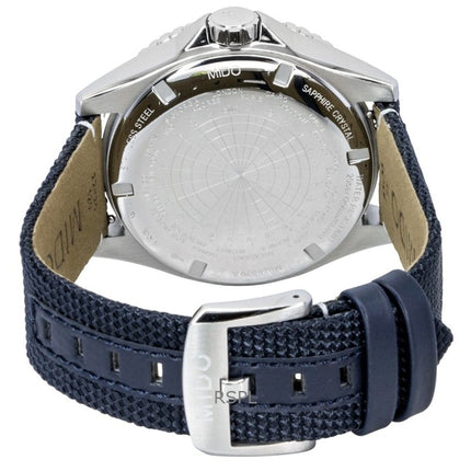 Mido Ocean Star GMT stofrem sort urskive automatisk dykkerur M026.629.17.051.00 200M herreur