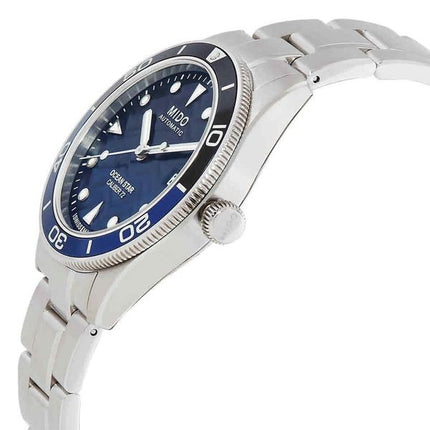 Mido Ocean Star Stainless Steel Blue Gradient Dial Automatisk dykker M026.907.11.041.00 200M herreur