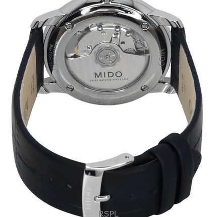 Mido Baroncelli Heritage læderrem hvid urskive automatisk M027.407.16.010.00 herreur
