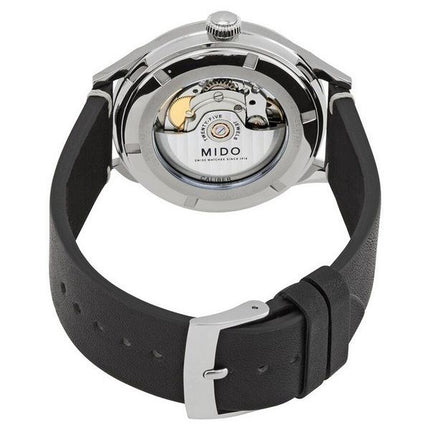 Mido Multifort Patrimony Læderrem Antracit Urskive Automatisk M040.407.16.060.00 Herreur