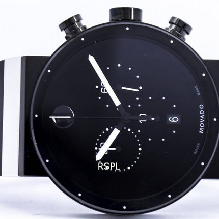 Movado Sapphire synergi Chronograph schweizisk gjort Quartz 0606501 Herreur