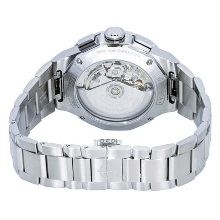 Baume &amp; Mercier Riviera kronograf rustfrit stål hvid urskive automatisk M0A10827 100M herreur
