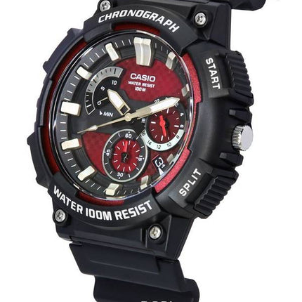 Casio Standard Analog Retrograd Chronograph Quartz MCW-200H-4A MCW200H-4 100M herreur