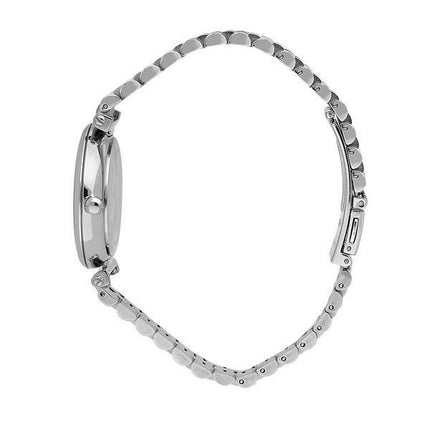 Oui &amp, Me Etoile rustfrit stål blå skive kvarts ME010293 dameur