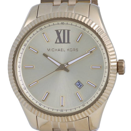 Michael Kors Lexington Gold Dial Quartz MK8857 Herreur