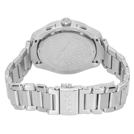 Michael Kors Oversized Accelerator 2.0 Kronograf Rustfrit Stål Sort Skive Quartz MK9176 Herreur