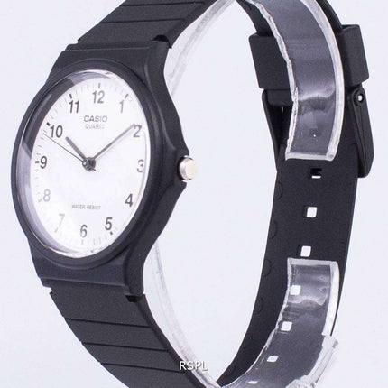 Renoveret Casio Classic Analog Quartz Hvid Skive MQ-24-7BLDF MQ-24-7BL Herreur