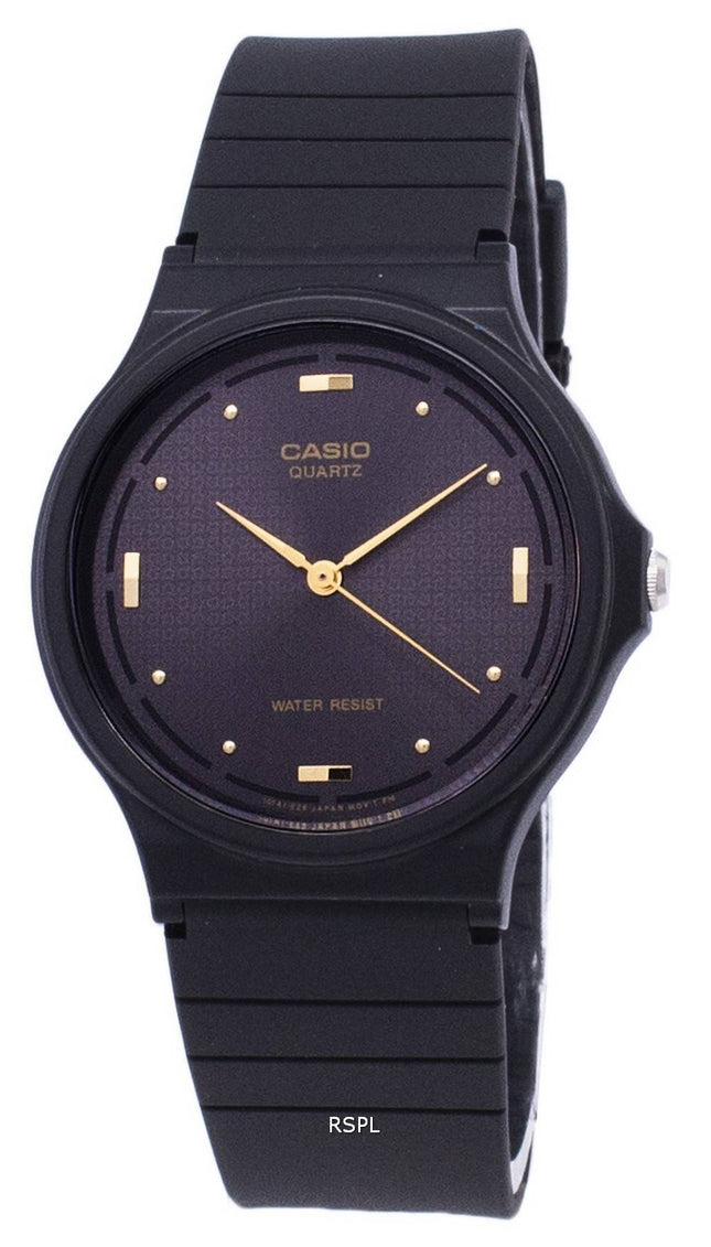 Casio kvarts Enticer Analog sort urskive MQ-76-1ALDF MQ-76-1AL Herreur