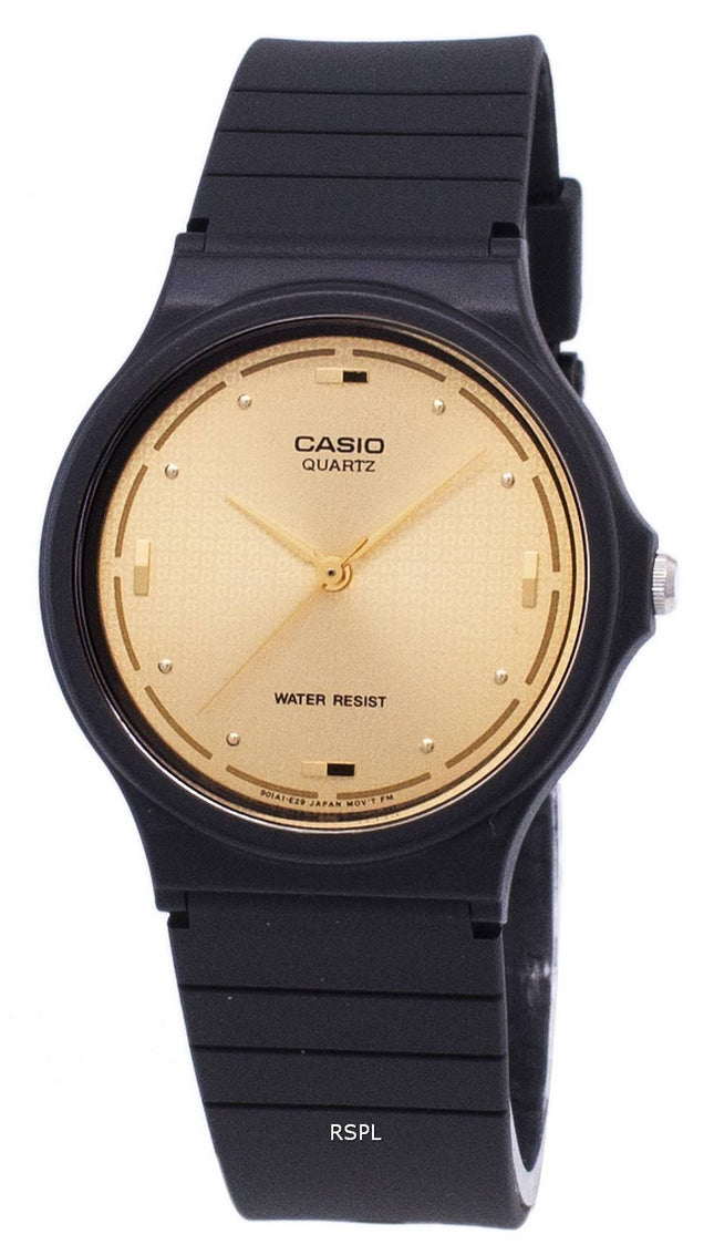 Casio kvarts Enticer Analog Gold Dial MQ-76-9ALDF MQ-76-9AL Herreur