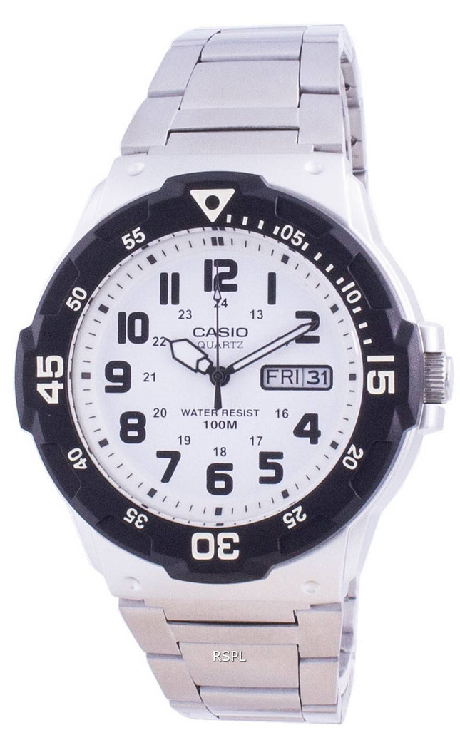 Casio Youth White Dial Quartz MRW-200HD-7BV MRW200HD-7BV 100M Herreur