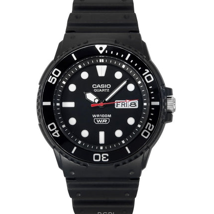 Casio Standard Analog Resin Rem Black Dial Quartz MRW-230H-1E1V 100M herreur
